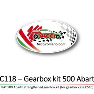 Bacci Romano Reinforced Gear Set | FIAT 500 Abarth & 500T