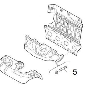 Exhaust Manifold Stud | FIAT 500 Abarth