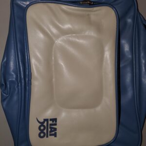 Vintage Fiat 500 Computer Carrying Case w/ Pouch