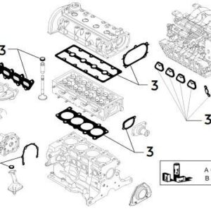Head Gasket Set – 72.4 mm | FIAT 500 Abarth