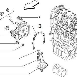 Oil Pump Gasket | FIAT 500 Abarth