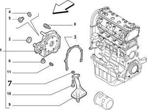 Oil Pump Pick Up Tube O-Ring | FIAT 500 Abarth