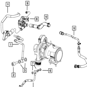 Turbo Pipe Washer | FIAT 500 Abarth