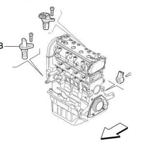 Crankshaft Sensor | FIAT 500 Abarth